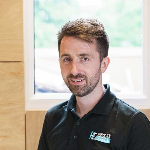 A friendly male advisor at Hands On Electrical